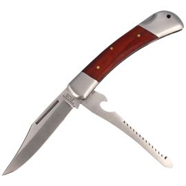 Herbertz CJH Fishing Knife Pakka Wood, Satin (214313 - 10000332)