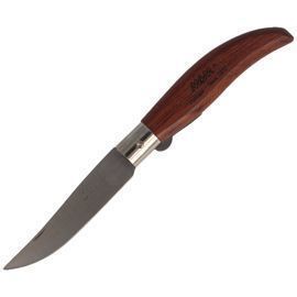 MAM Iberica Big Pocket Knife with Blade Lock, Dark Beech Wood 90mm (2016-DW)