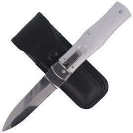 Mikov Predator Classic ABS Automatic Knife (241-NH-1/KP GREY)