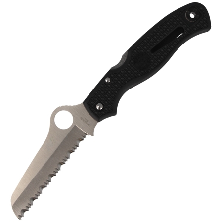 Spyderco Atlantic Salt Black FRN SpyderEdge Rescue Knife (C89SBK)