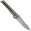 Tecnocut TCN6530K2-SSW Knife - Brown G10, Stonewashed 440