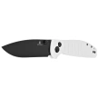 Bestechman Knife Goodboy White G10, Black PVD D2 by Keanu Alfaro (BMK04J)