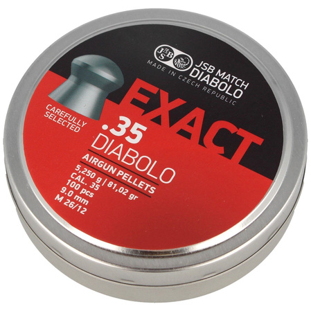 JSB Diabolo Exact Pellets .35 / 9mm, 100psc (546035-100)