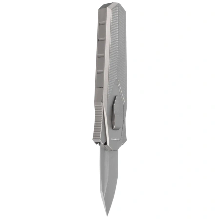 Remette RT-Swordfish T Knife Gray Aluminum, Stonewashed S35VN (ZL103D4)