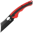 Bestech Knife Skirmish Red / Black G10, Black Stonewashed D2 (BG44D)