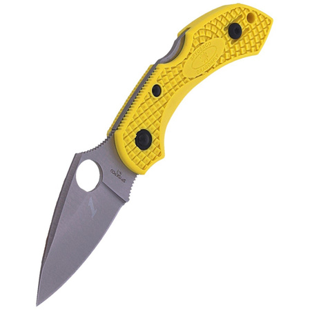 Spyderco DragonFly 2 Salt FRN Yellow, Plain H-1 (C28PYL2)