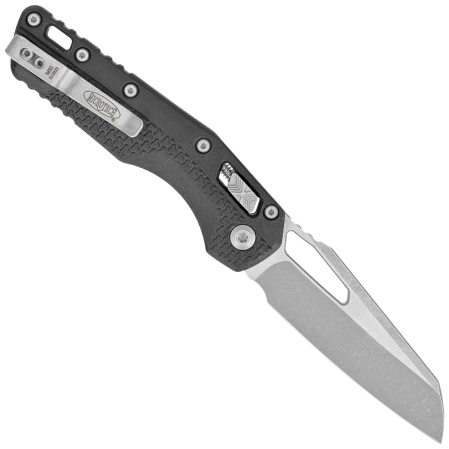 Nóż składany Microtech MSI S/E Ram-Lok Black Tri-Grip Polymer, Apocalyptic M390MK by Tony Marfione (210T-10APPMBK)