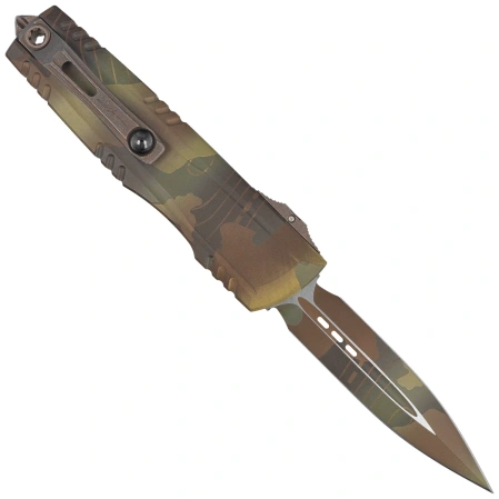 Nóż automatyczny OTF Microtech Luminary ZBP D/E Signature Topographic Badlands/Bazooka Camo Aluminium, Topographic Badlands/Bazooka Camo M390MK by Tony Marfione (1270-1TPBNBOCS)