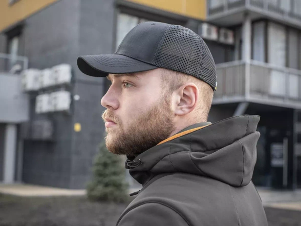 M-Tac Mesh Flex Ripstop Baseball Cap, Black (40569002)