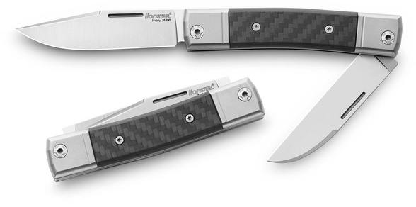 LionSteel BestMAN Carbon Fiber, Two Blades (BM13 CF)
