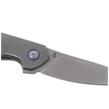 Nóż składany MKM Goccia Bead Blasted Titanium, Satin M390 by Jens Ansø (MKGC-T)