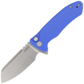 Kubey Creon Knife Blue G10, Beadblasted AUS-10 (KU336C)