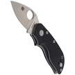 Spyderco Chicago G-10 Black PlainEdge Knife (C130GP)