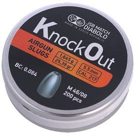 JSB KnockOut Slugs .217 / 5.5 mm, 1.645 g, 200 pcs (546123-200)