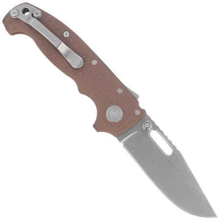 Nóż składany Demko AD20S Clip Point Earth G10, Stonewashed MagnaCut by Andrew Demko (MGAD20S-MAG-EARG10-CP)