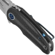 Tokisu Money Clip Knife Carbon Fiber/Black G10, Satin 7Cr17Mov (18684)