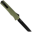 Tekto A5 Spry T/E OD Green Aluminum OTF Knife, Black CPM S35VN