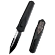 Remette RT-Swordfish T Knife Black Aluminum/Copper Carbon Fiber, Titanium Black S35VN (ZL103D16)