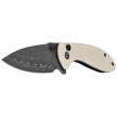 Civivi Faeger Knife Ivory G10, Damascus (C24031-DS1)