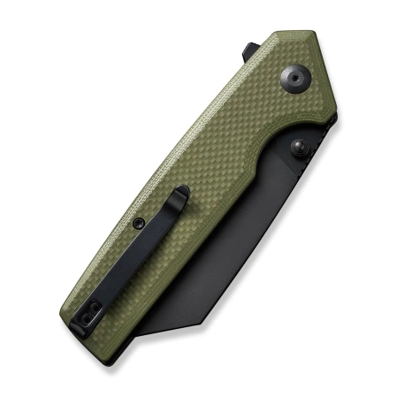 Civivi Knife Amirite OD Green Coarse G10, Black Nitro-V (C23028-3)