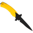MAC Coltellerie Torpedo 9 BE Yellow Diving Knife 90mm (MC TRP09-2.Y)