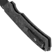 Tekto A3 Delta D/P Automatic Knife Forged Carbon Fiber, Black D2