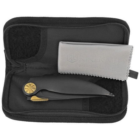 Rike Knife RK Predator-B Black DLC Titanium, Black DLC M390