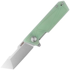 Nóż składany Kubey Avenger Outdoor KU104E Jade G10, Bead Blasted D2