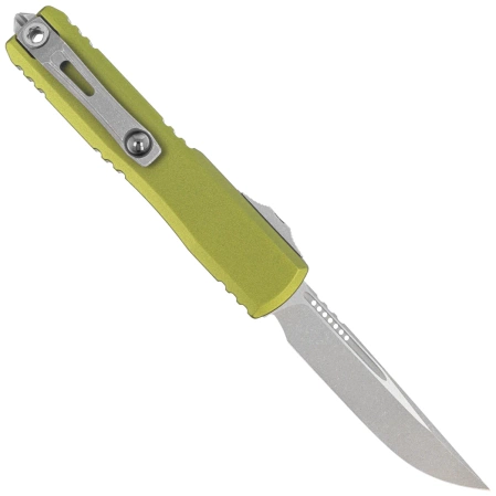 Nóż automatyczny OTF Microtech Ultratech Gen IV S/E OD Green Aluminium, Apocalyptic M390MK by Tony Marfione (11214-10APOD)