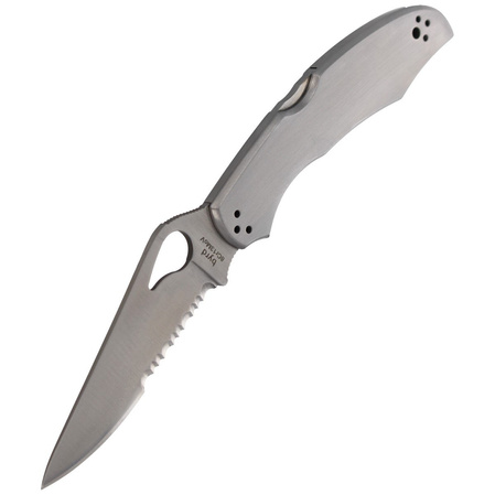 Spyderco Byrd Cara Cara 2 Stainless, CombinationEdge (BY03PS2)