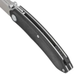 Remette Wild Species GC103-B Knife Black G10, Fine Hand Grinding 14C28N