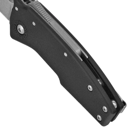 Nóż składany Demko Nano-Shark SF Black GRN, Stonewashed AUS10A by Andrew Demko (NANO-10A-Black GRN-SF)