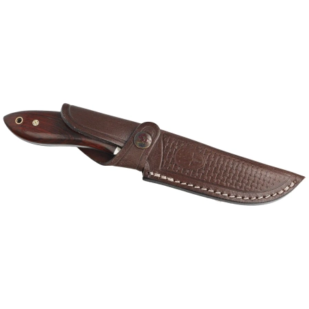 Muela Cocker-11CO Cocobolo Wood Knife, Mirror 14C28N