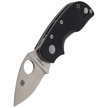 Spyderco Chicago G-10 Black PlainEdge Knife (C130GP)