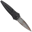 Paragon Warlock-X Convergence Black Aluminum, Damascus Baker Forge Raindrop Gomai Copper Shim 80CRV (WLOCX-CV-B-BFD)