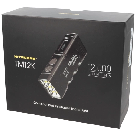 NiteCore TM12K 12000 lm, Rechargeable Flashlight