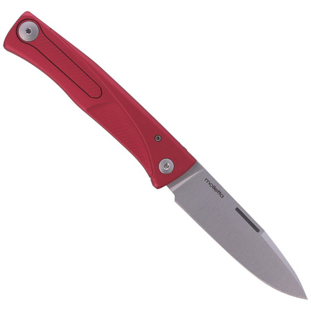 Nóż składany LionSteel Thrill Red Aluminium, Satin M390 by Molletta (TL A RS)