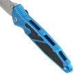 Microtech Socom Elite T/E-M Knife Blue Aluminum, Stonewashed M390 by Tony Marfione (161-10BL)