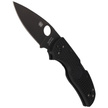 Spyderco Native 5 FRN Black/Black Blade PlainEdge Knife (C41PBBK5)