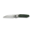 Nóż składany WeKnife Brr15 Gray Titanium/Jungle Wear Fat Carbon, Hand Rubbed Satin M390 by Rafal Brzeski (WE24007-4)