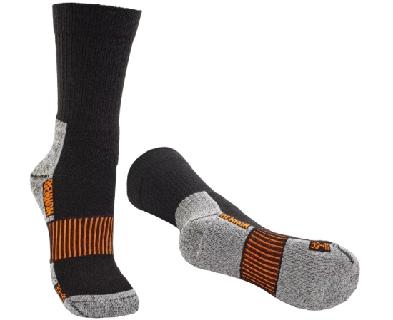 Bennon Merino Trek Socks, Black (0913000060)