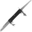 Fox Vulpis S4 Black Aluminium, Polished N690Co Pocket Knife (FX-VP130-S4 BK)