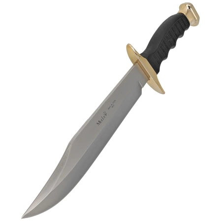 Muela 95-220 Black Rubber Knife, Satin 420H