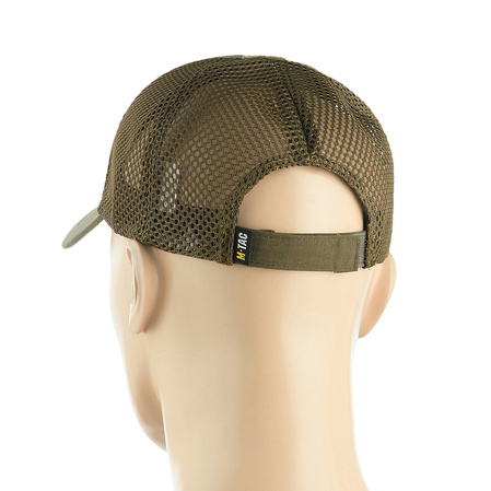 M-Tac Mesh Flex Rip-Stop Cap with Velcro, Dark Olive L/XL (40570048-58)