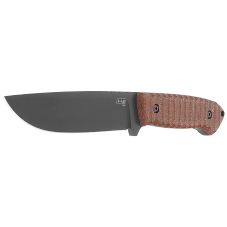 Nóż Za-Pas Ultra Outdoor Brown Toxic Micarta, Black Cerakote NMV (UOT-CE-M-BR)