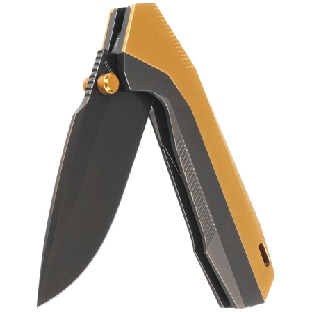 Remette RT-WK1-C Disassemble Knife Golden/Charcoal Grey/DLC Titanium, DLC M390