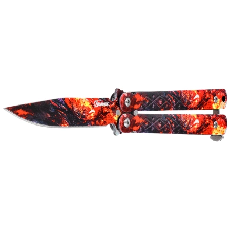 Martinez Albainox Balisong Knife 3D Design Steel, 3D Design 3Cr13Mov (02273)