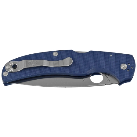Nóż składany Spyderco Native Chief Cobalt Blue G10, Satin CPM SPY27 by Sal, Eric Glesser (C244GPCBL)