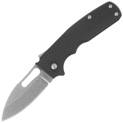 Nóż składany Demko Shark Cub Slicer Shark Black GRN, Stonewashed AUS10A by Andrew Demko (SC-10A-GRNBLK-SS)