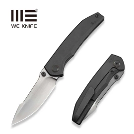 Nóż składany WeKnife Ryson Gray Titanium, Hand Rubbed Satin M390 by Sam Tran (WE24086-2)